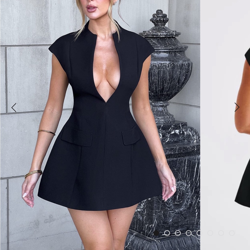 Suri Mini Dress - Black